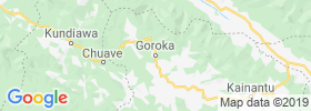 Goroka map